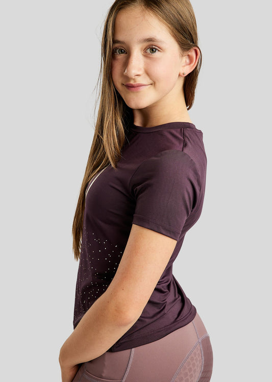MoCille Junior camiseta con champagne print - Fig