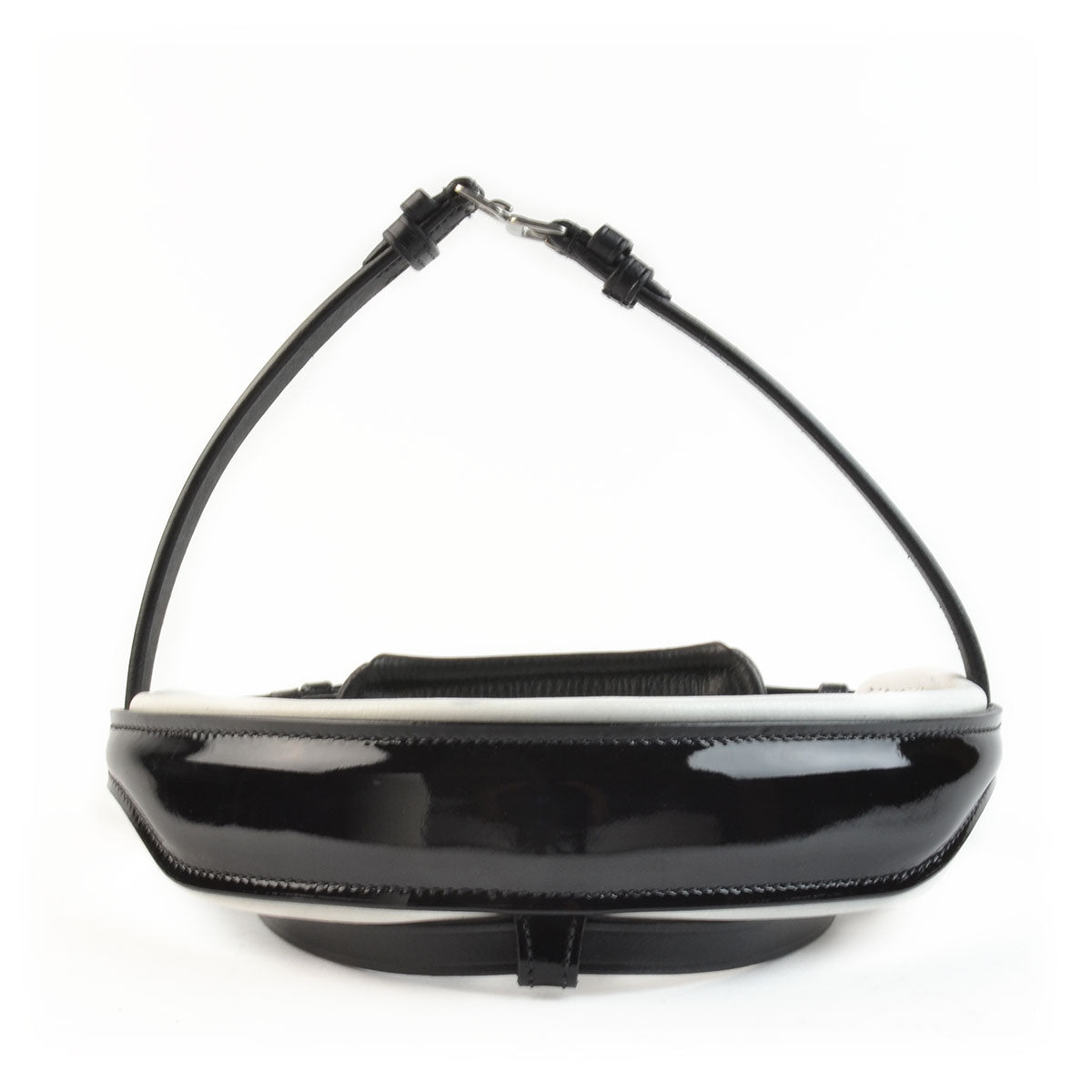 Bridle2Fit Noseband S1 TUBULAR fillet - PATENT LEATHER