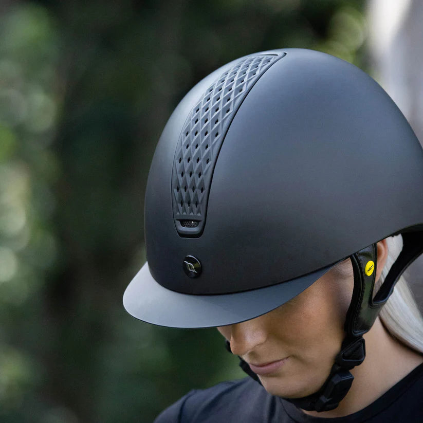 Casco de equitación Silves Smooth Top Back on Track