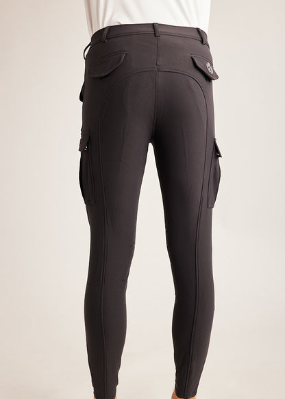 Men's Knee Grip Cargo Pants - Dark Navy