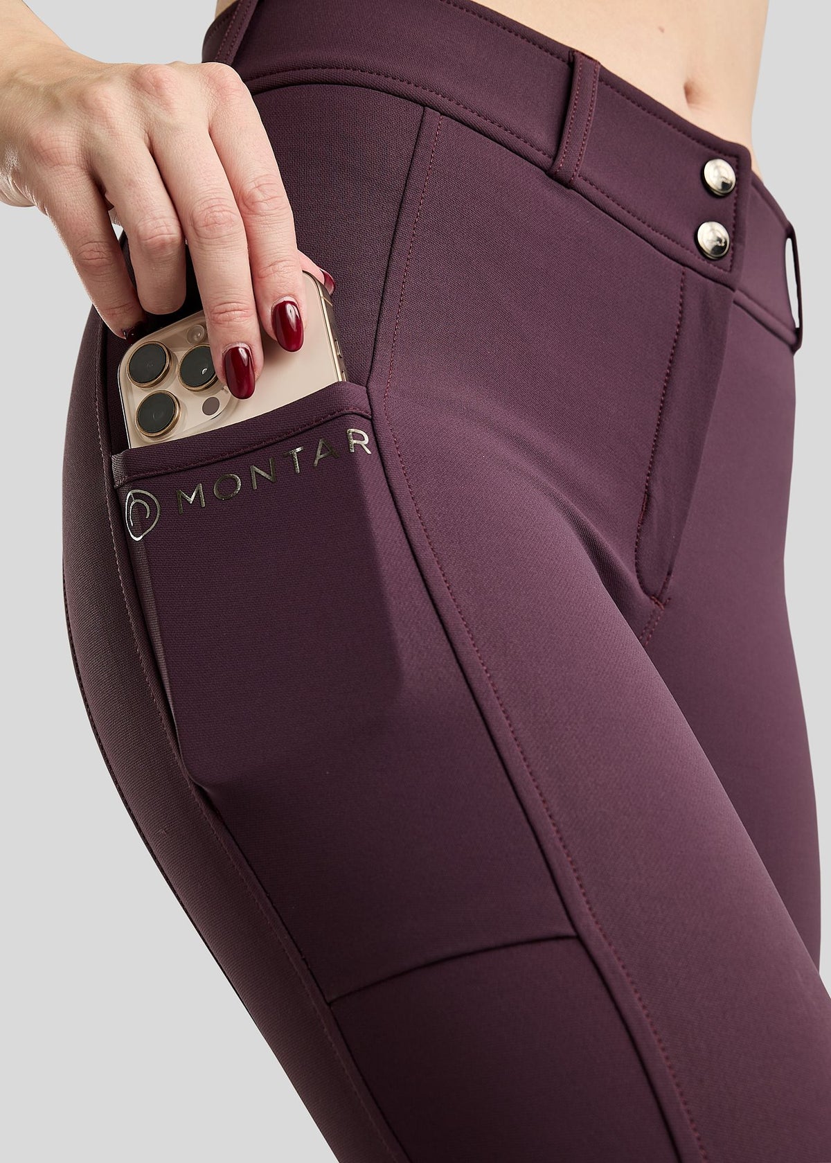 Megan pantalon con bolsillo movil F/G - Fig
