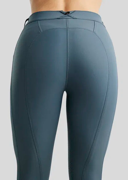 MoZida REFINED pantalones con Gun Metal Crystals KNEEGRIP - Dark Slate