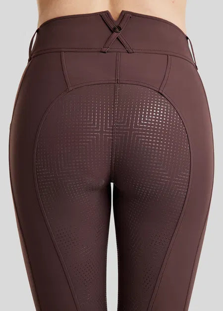 MoZida REFINED Pantalones con Gun Metal Crystals F/G - Black Peony