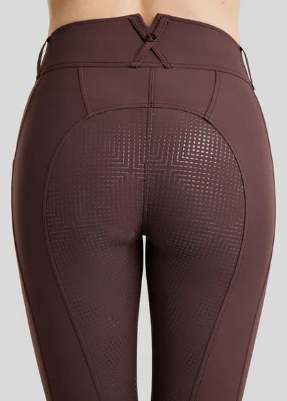 MoZida REFINED Pantalones con Gun Metal Crystals F/G - Black Peony