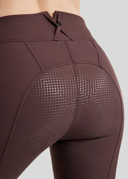 MoZida REFINED Pantalones con Gun Metal Crystals F/G - Black Peony