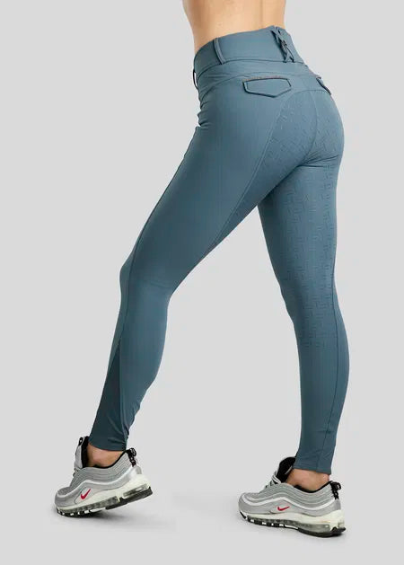 MoGloria Caviar Tape pantalones F/G - Dark Slate