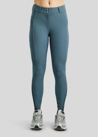 MoGloria Caviar Tape pantalones F/G - Dark Slate