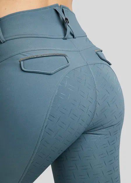 MoGloria Caviar Tape pantalones F/G - Dark Slate