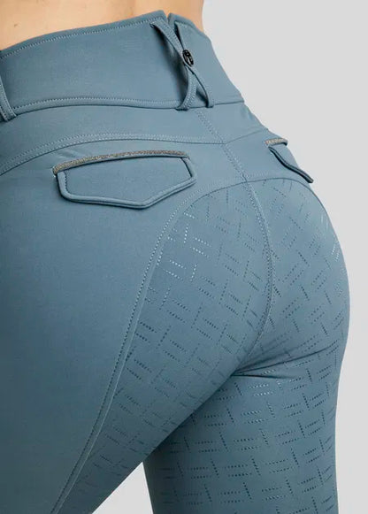 MoGloria Caviar Tape pantalones F/G - Dark Slate