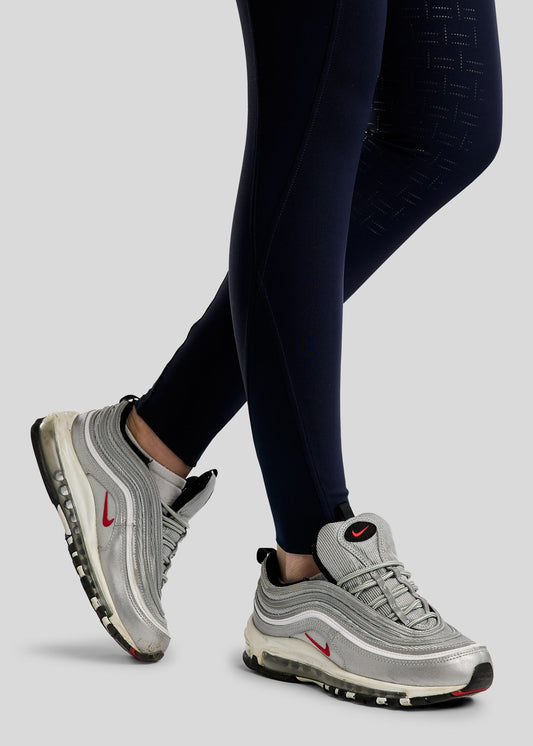 MoGlenda Pantalones con Rosegold Caviar Tape F/G - Navy