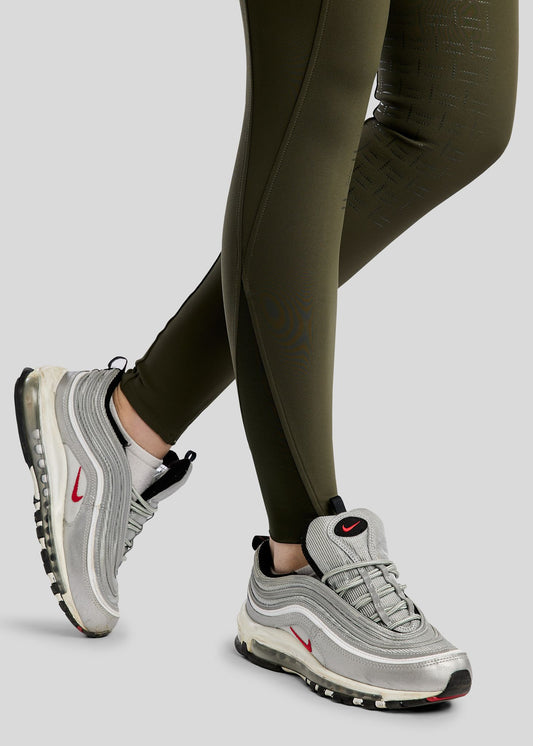 MoGlenda Pantalones con Rosegold Caviar Tape F/G - Olive