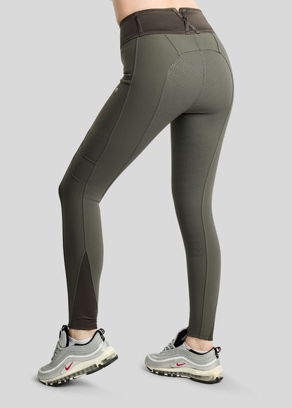 MoAddie pantalon Montar Brushed Softshell - Forest Green