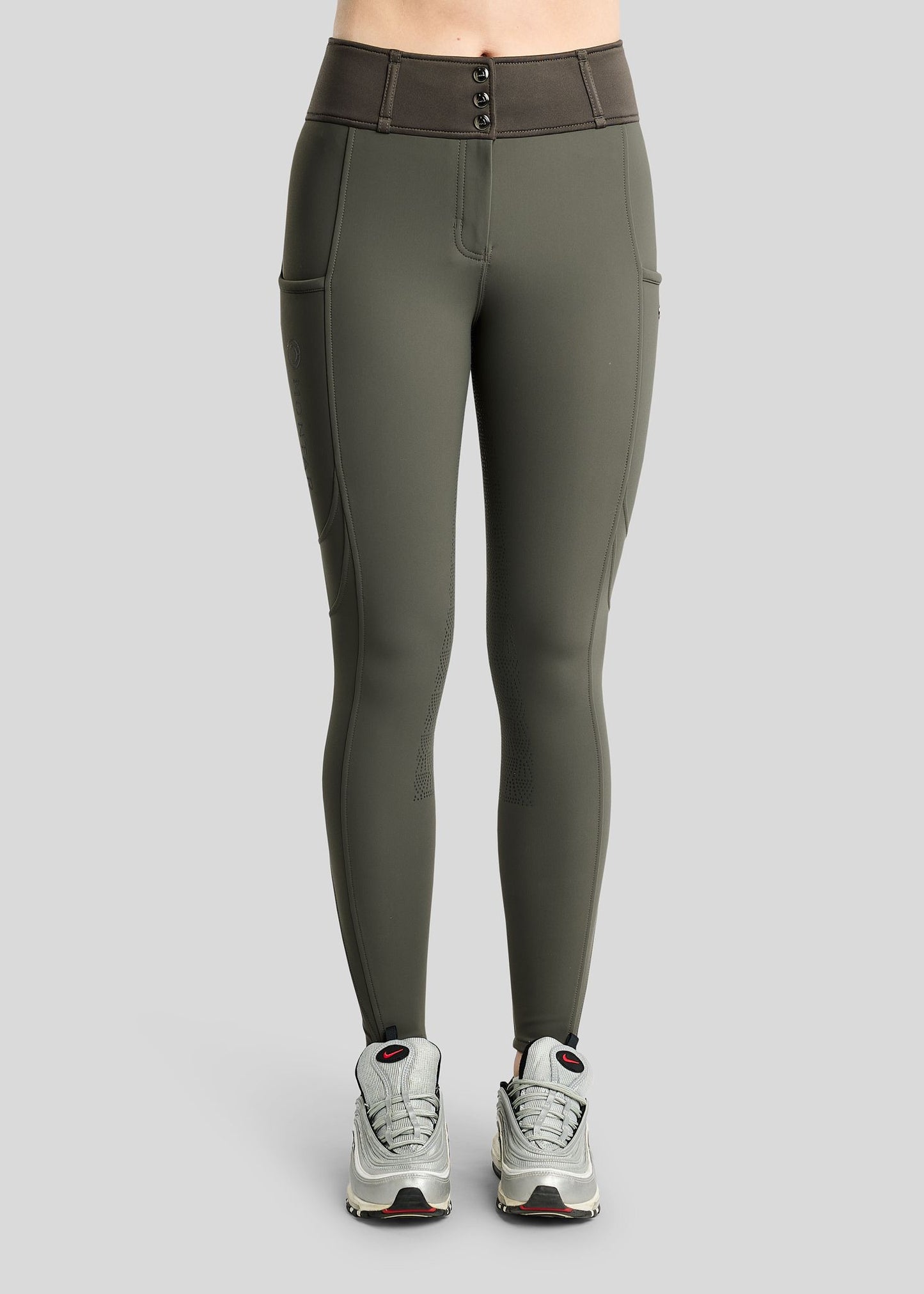 MoAddie pantalon Montar Brushed Softshell - Forest Green