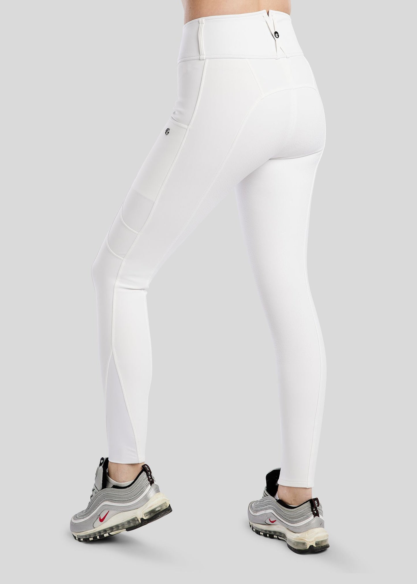 MoAddie pantalon Montar Brushed Softshell - Blanco