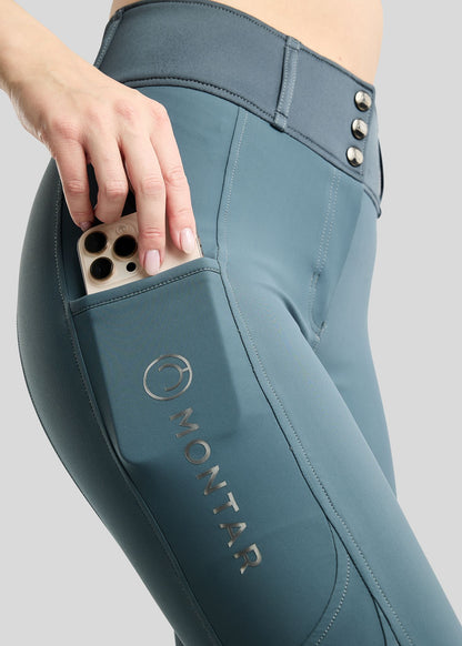 MoAddie pantalon Montar Brushed Softshell - Dark Slate