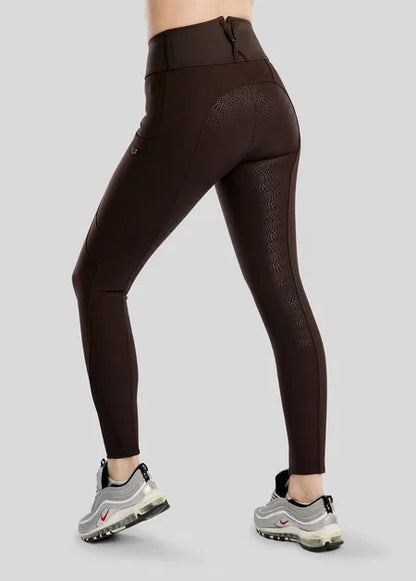 MoAddie pantalones Softshell con Logo F/G - Marrón