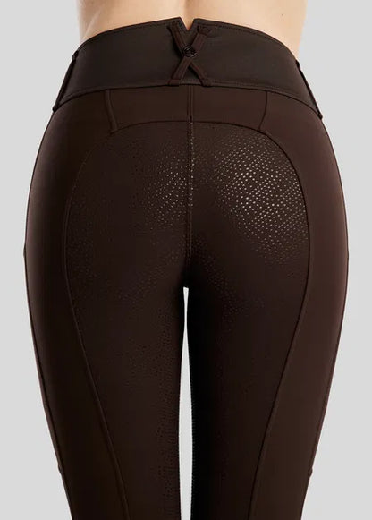 MoAddie pantalones Softshell con Logo F/G - Marrón