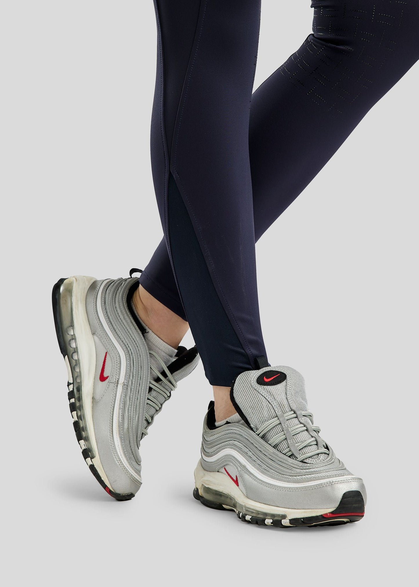 MoGlenda Legging con Rosegold Caviar Tape F/G - Navy