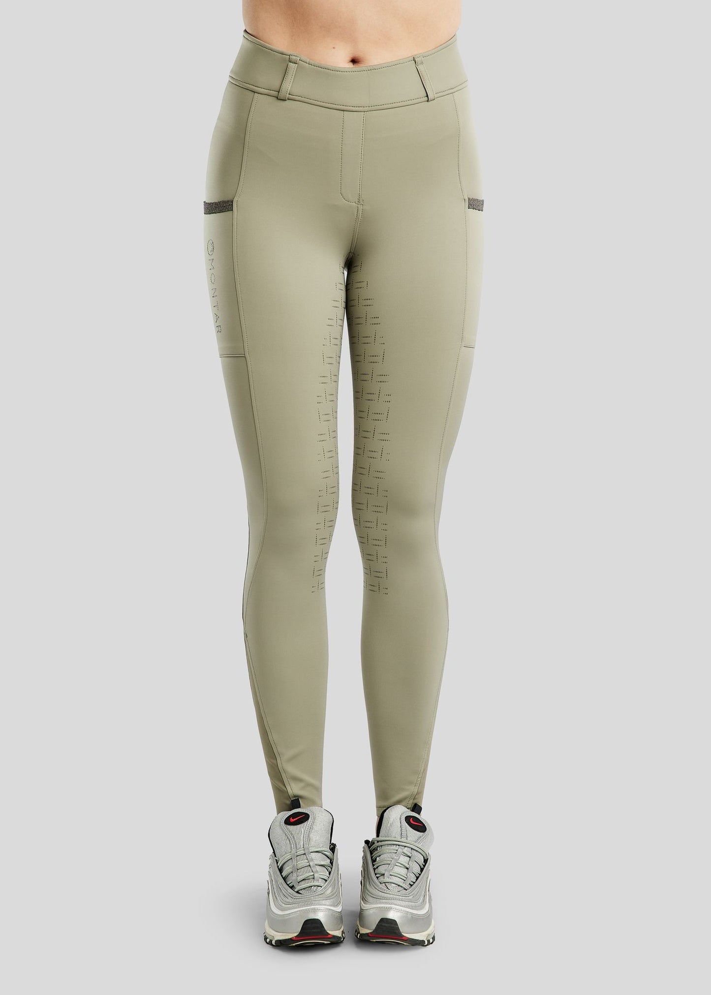 MoGaia Pull On w. Gun Metal Caviar Tape - Fullgrip, Dusty Green