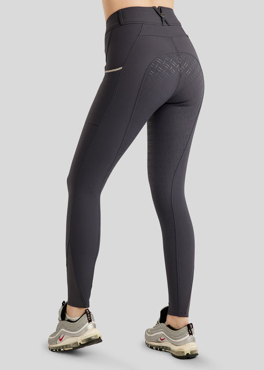 MoLila pantalón con detalles champagne F/G - Slate Grey