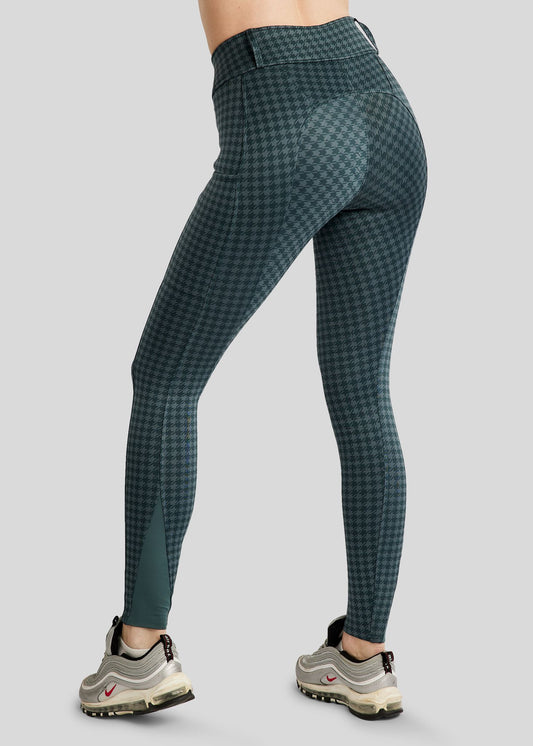 MoHannah legging pata de gallo print - Jade