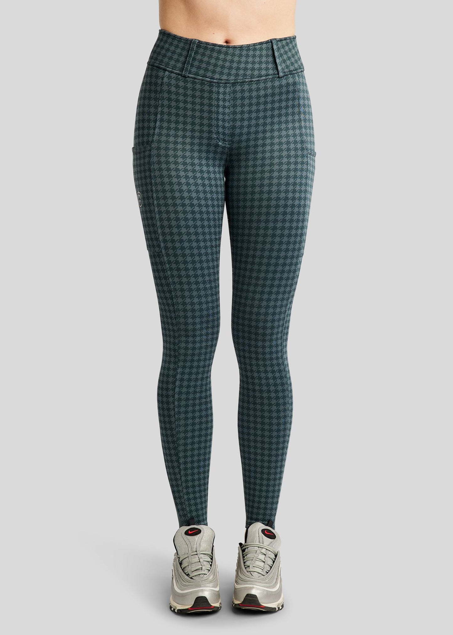 MoHannah legging pata de gallo print - Jade