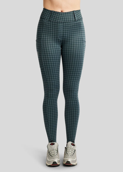MoHannah legging pata de gallo print - Jade
