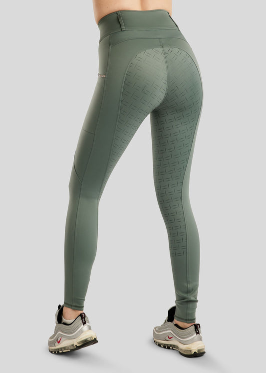 MoLila legging Montar con Champagne Crystals F/G - Jade