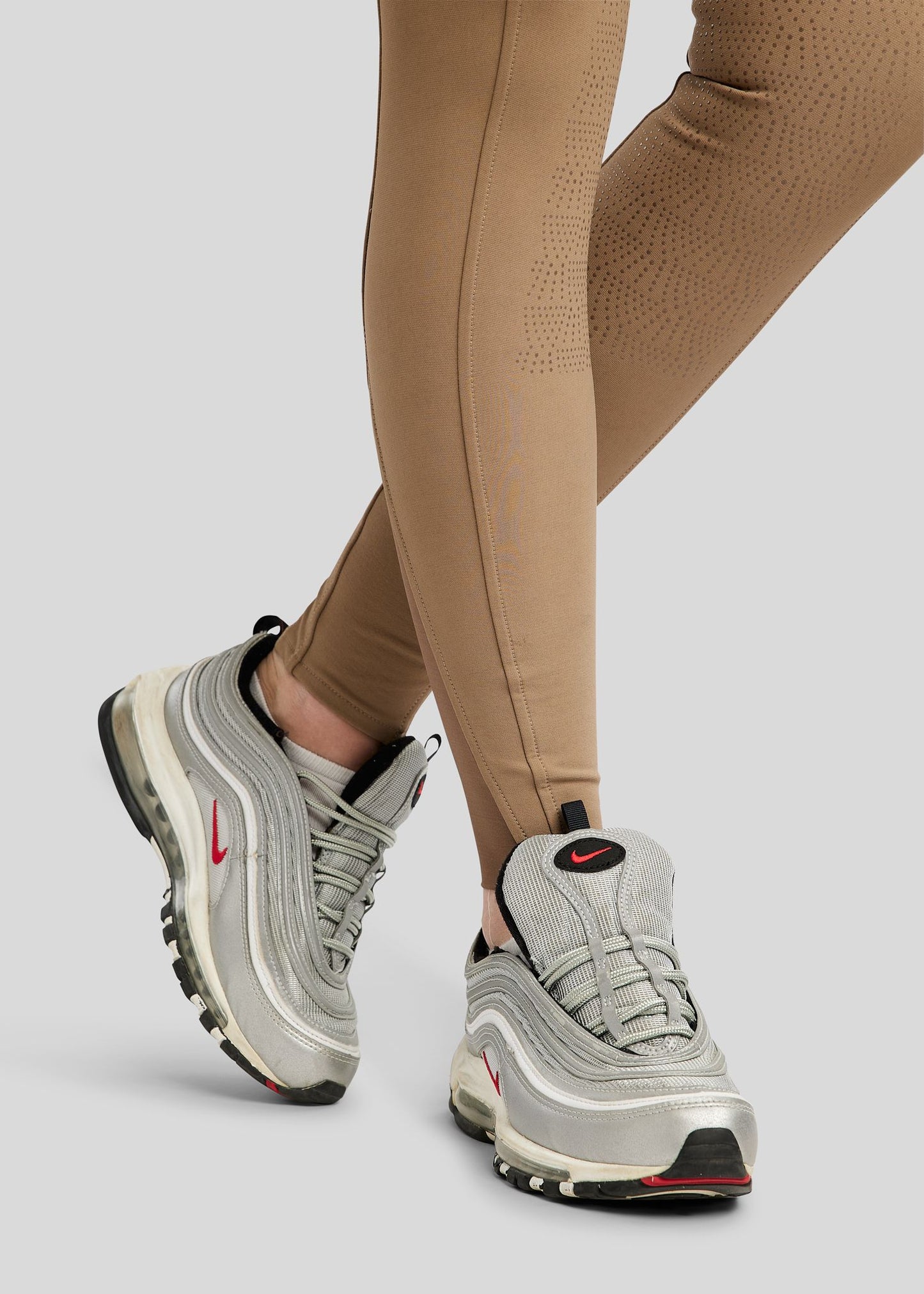 MoPhilipa pantalon Montar Champagne Logo Full Grip - Taupe