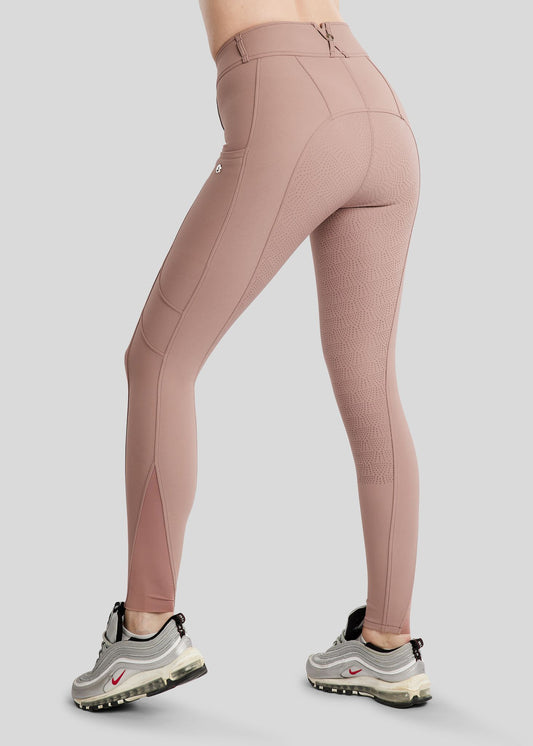 MoPhilipa pantalon Montar Champagne Logo Full Grip - Blush