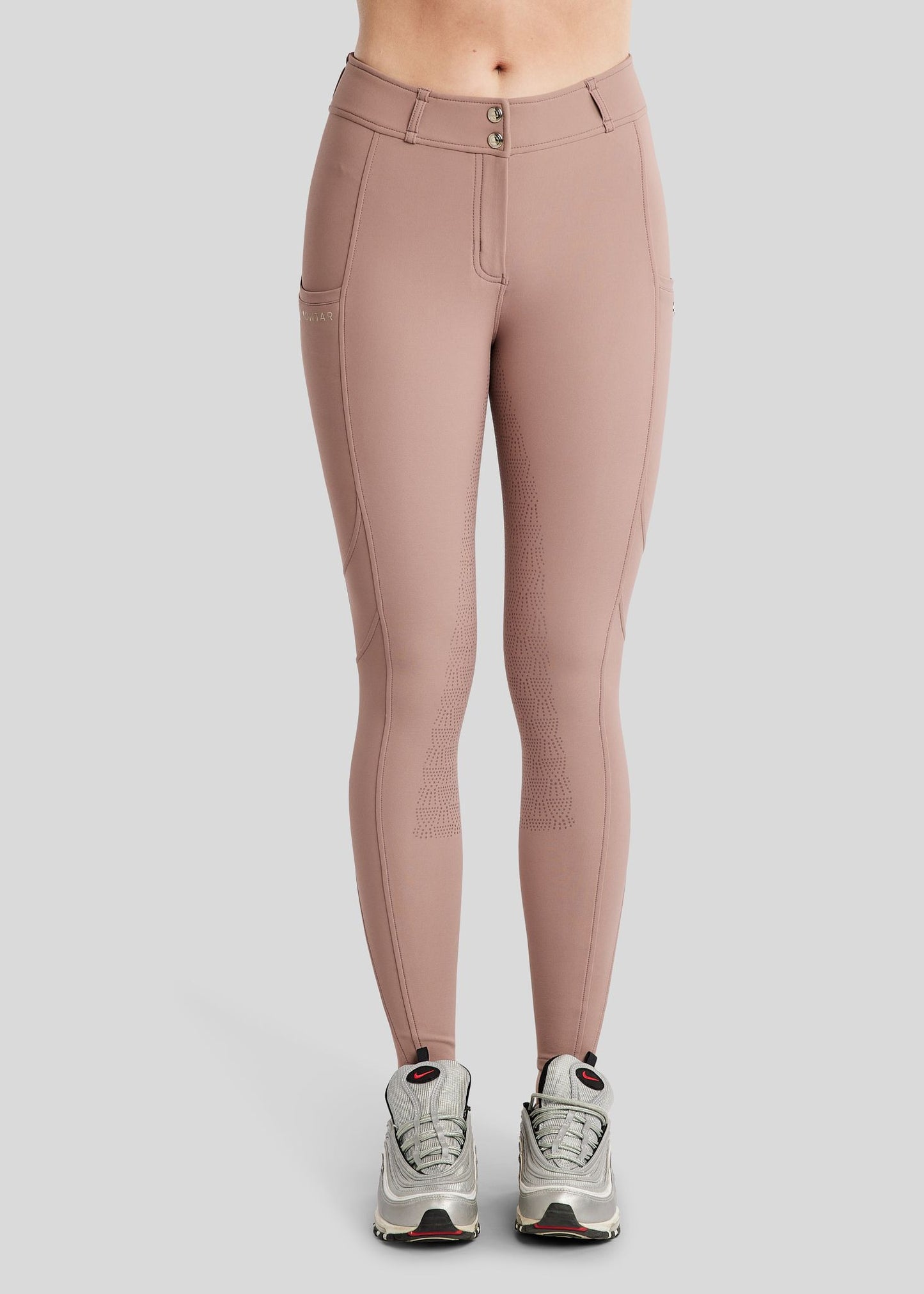 MoPhilipa pantalon Montar Champagne Logo Full Grip - Blush