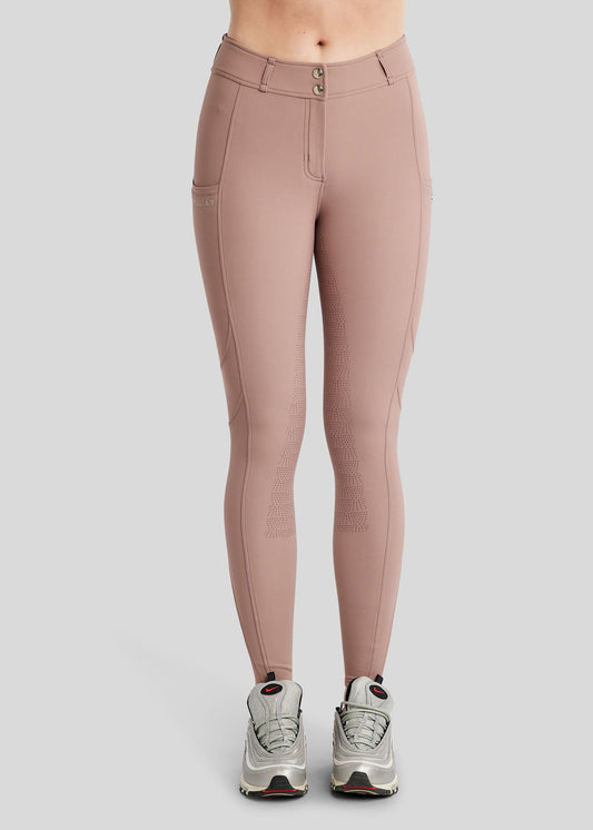 MoPhilipa pantalon Montar Champagne Logo Full Grip - Blush