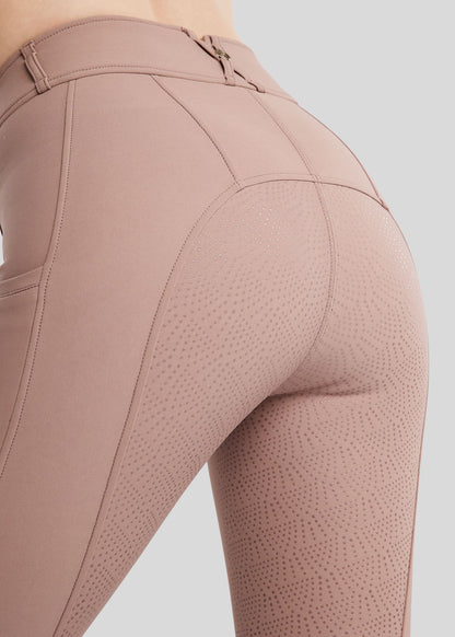 MoPhilipa pantalon Montar Champagne Logo Full Grip - Blush