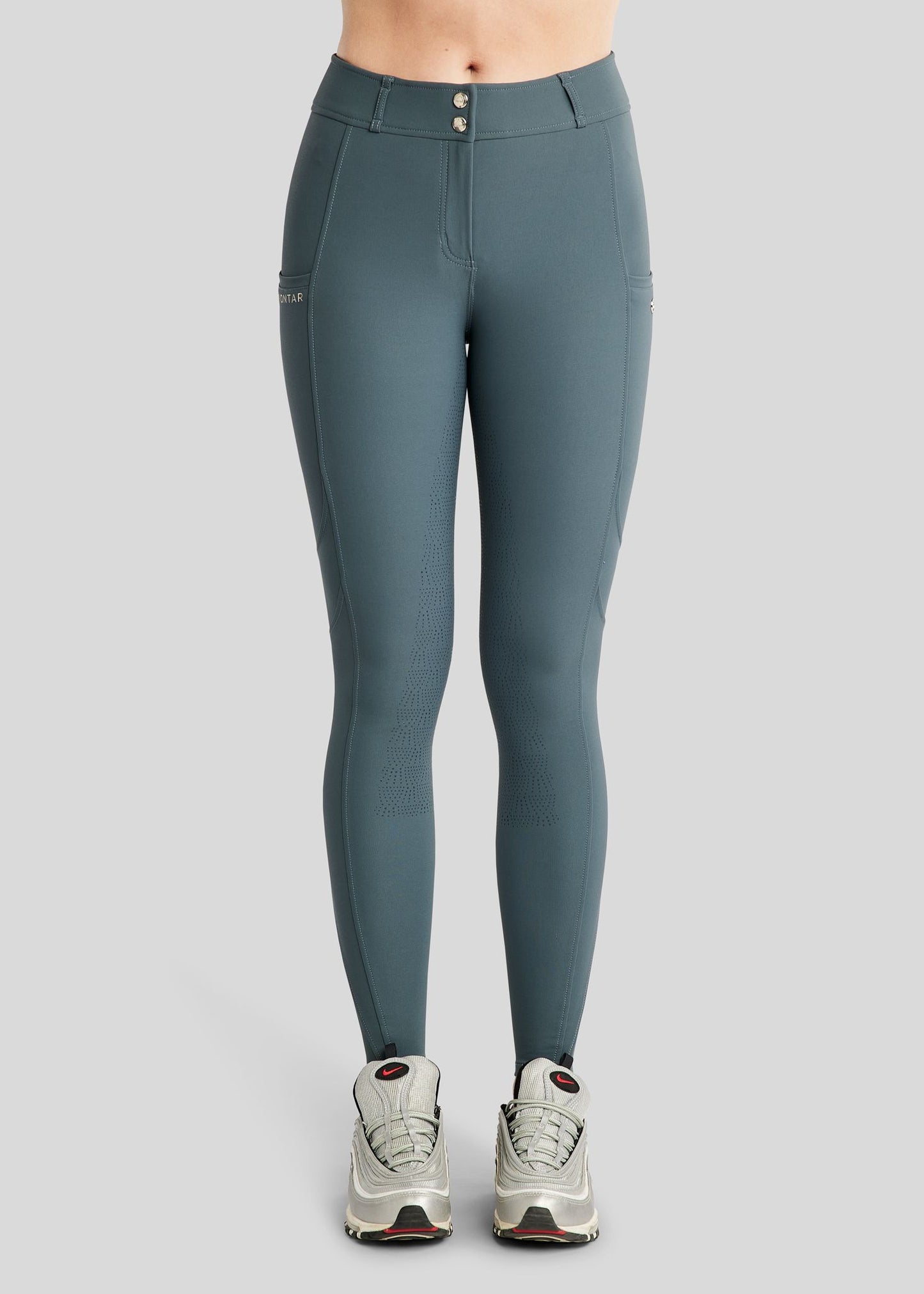 MoPhilipa pantalon Montar Champagne Logo Full Grip - Dark Slate