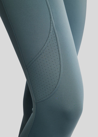 MoTilly legging Montar con Mesh y logo Gun Metall  - Dark Slate
