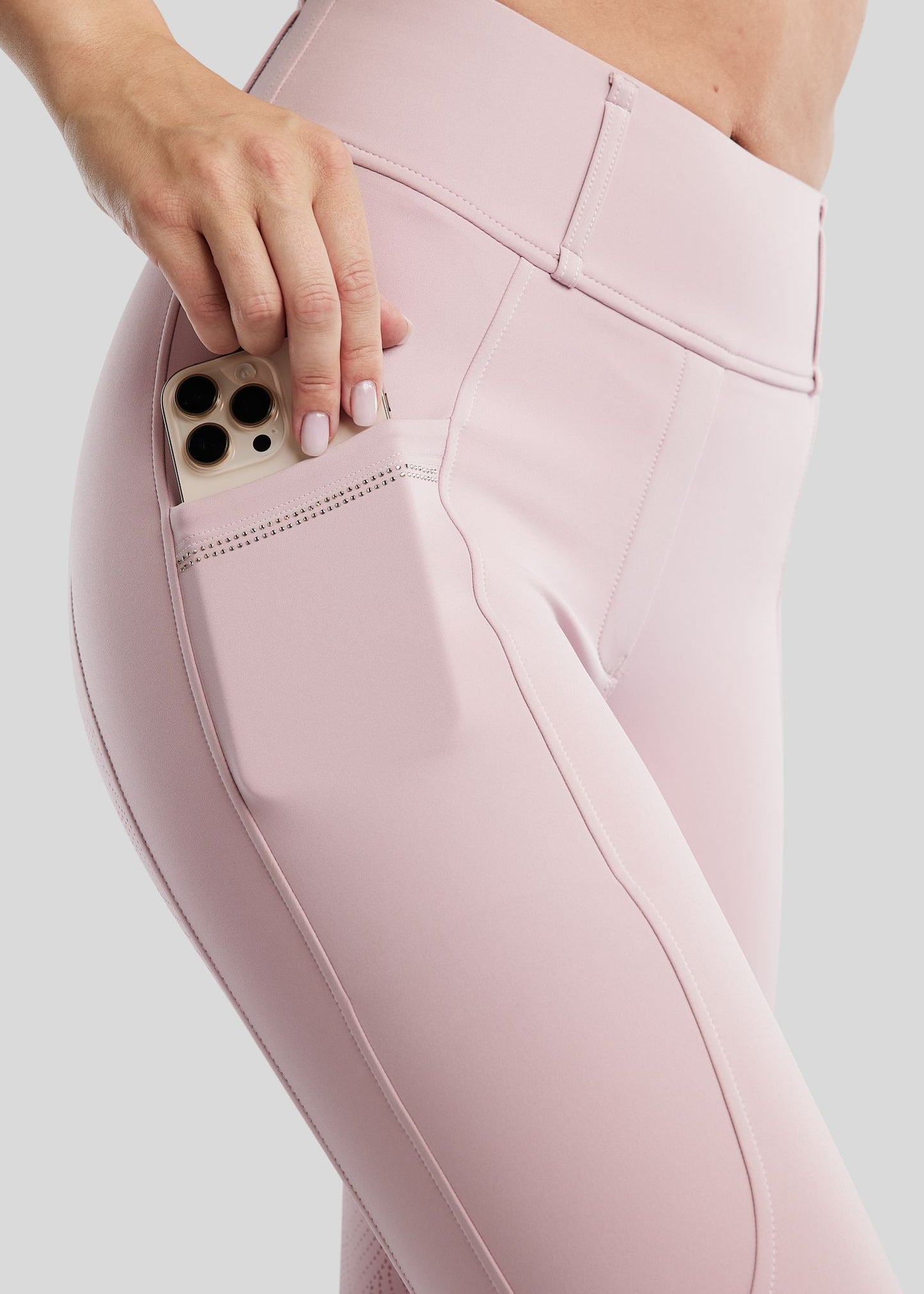 MoEverlisa legging Montar Full Grip con brillis - Cheeky Pink