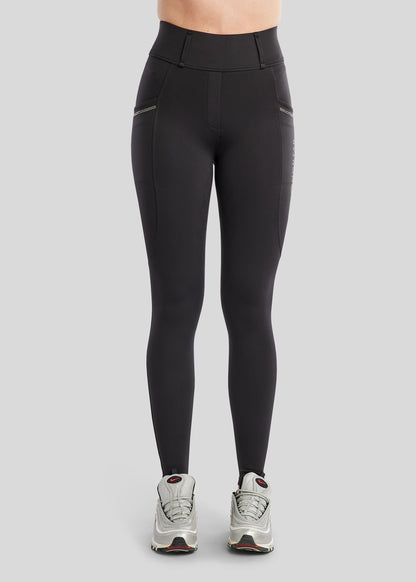 MoEverlisa legging Montar Full Grip con brillis - Negro
