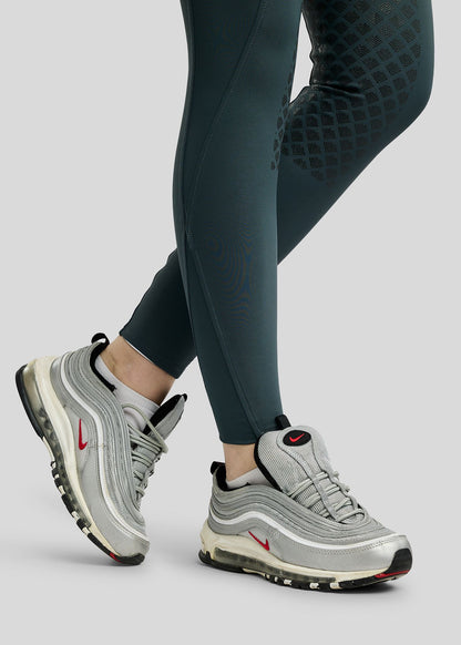 MoVeronica pantalon Montar F/G detalles con Golden Quarz - Dark Slate
