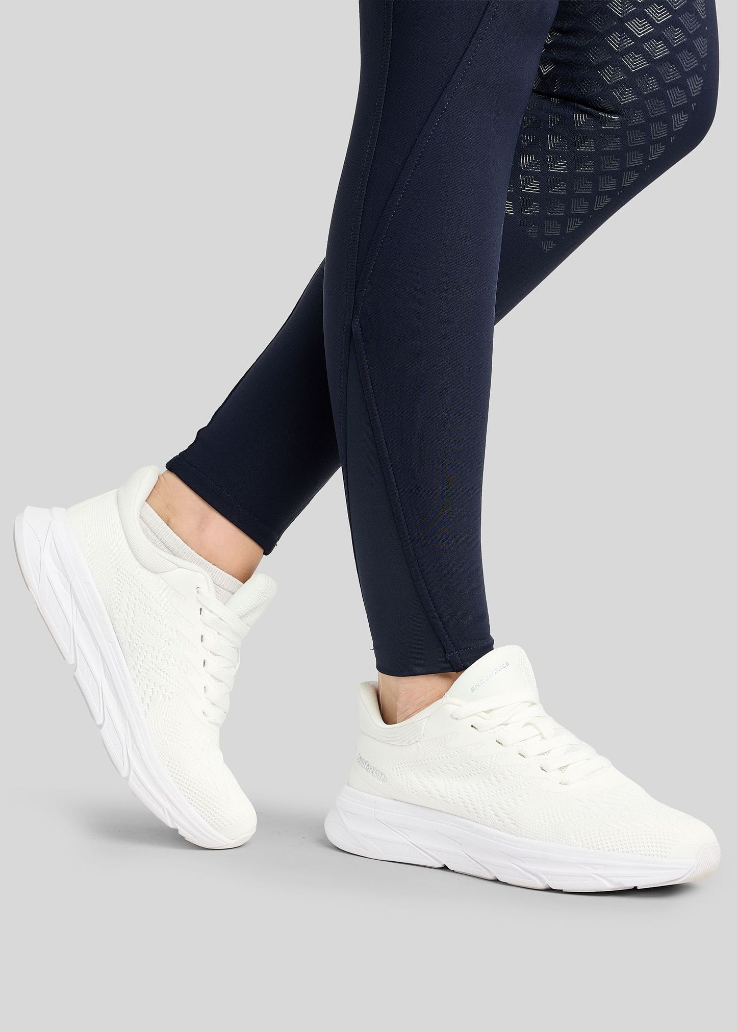 MoVeronica pantalon Montar F/G detalles con Golden Quarz - Navy