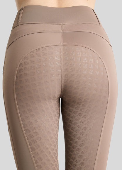 MoVeronica Thermo leggings  Hybrid F/G Golden Quartz - Nougat Brown