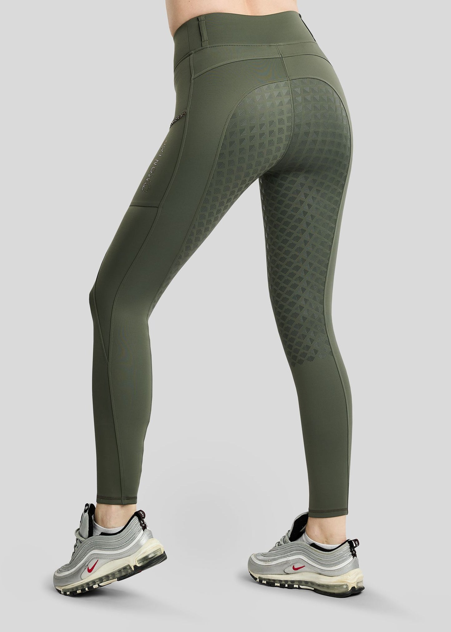 MoVeronica Thermo leggings  Hybrid F/G Golden Quartz - Forest Green