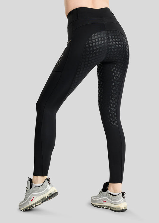 MoVeronica Thermo leggings  Hybrid F/G Golden Quartz - Negro