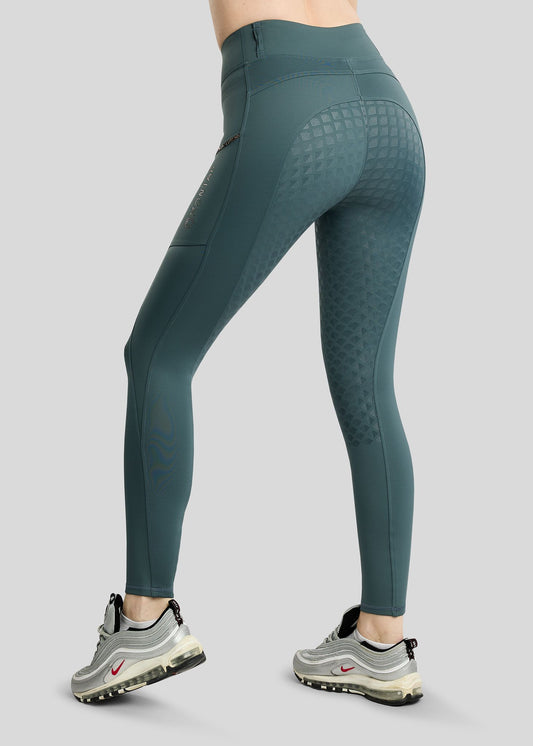 MoVeronica Thermo leggings  Hybrid F/G Golden Quartz - Dark Slate