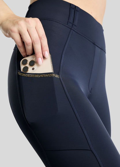 MoVeronica Thermo leggings  Hybrid F/G Golden Quartz - Navy