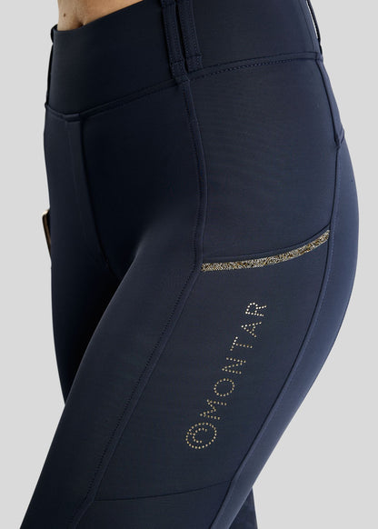 MoVeronica Thermo leggings  Hybrid F/G Golden Quartz - Navy