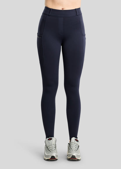 MoAddie Hybrid Leggings Térmicos Montar F/G Gunmetal - Navy