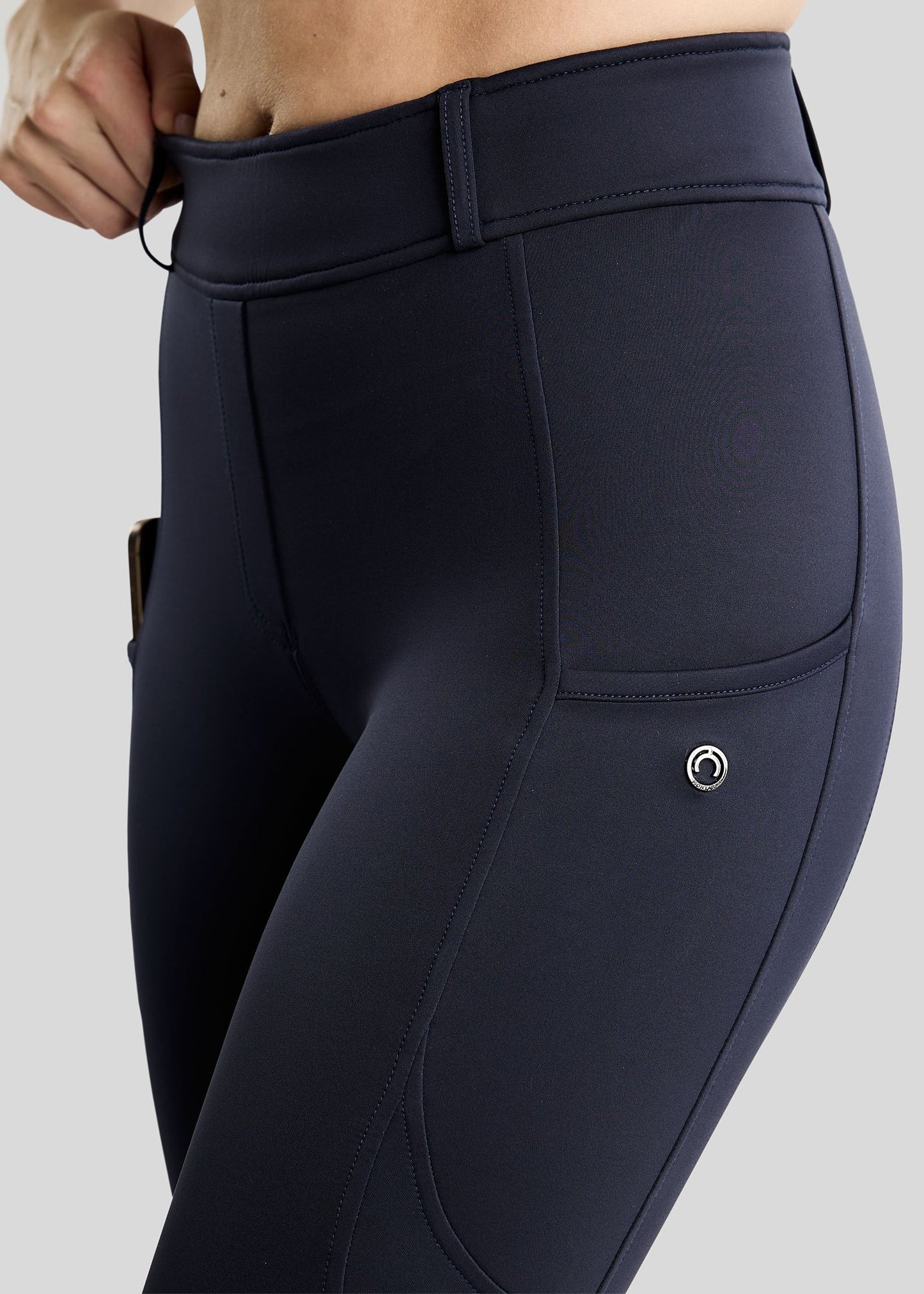 MoAddie Hybrid Leggings Térmicos Montar F/G Gunmetal - Navy