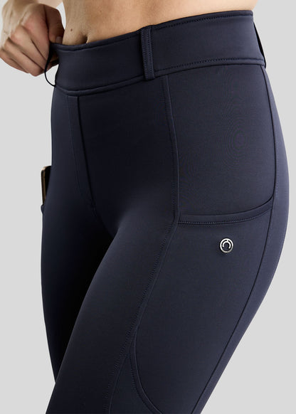 MoAddie Hybrid Leggings Térmicos Montar F/G Gunmetal - Navy