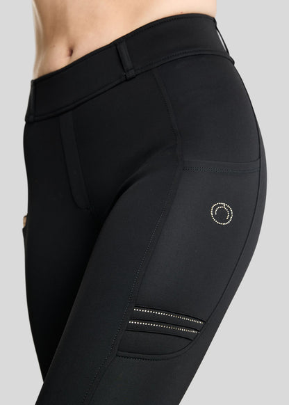 MoWilma Leggings Hybrid F/G Golden Quarz - Negro