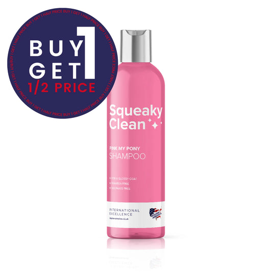 Pink My Pony Shampoo – Shine and cleanliness for horses